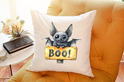 Yellow Retro Halloween Clipart, an Illustration by Sublimation Artist (Thumbnail 6 of 6)