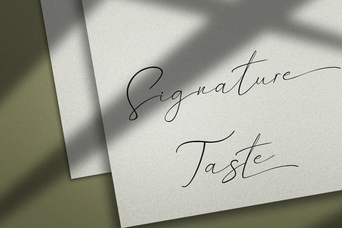 Palmegria, a Script Font by kerismaker (Photo 4 of 10)