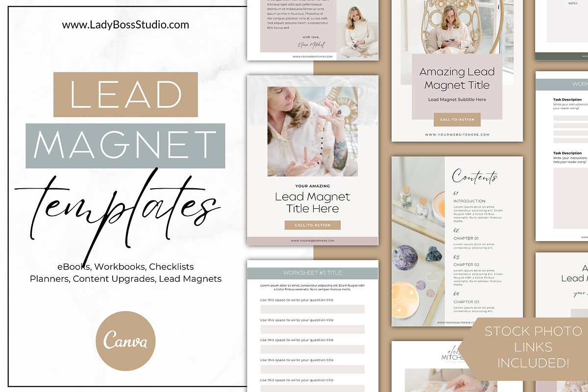 Lead Magnet | Eloise Mitchell, a Branding & Logo Template by Lady Boss Studio (Photo 7 of 10)