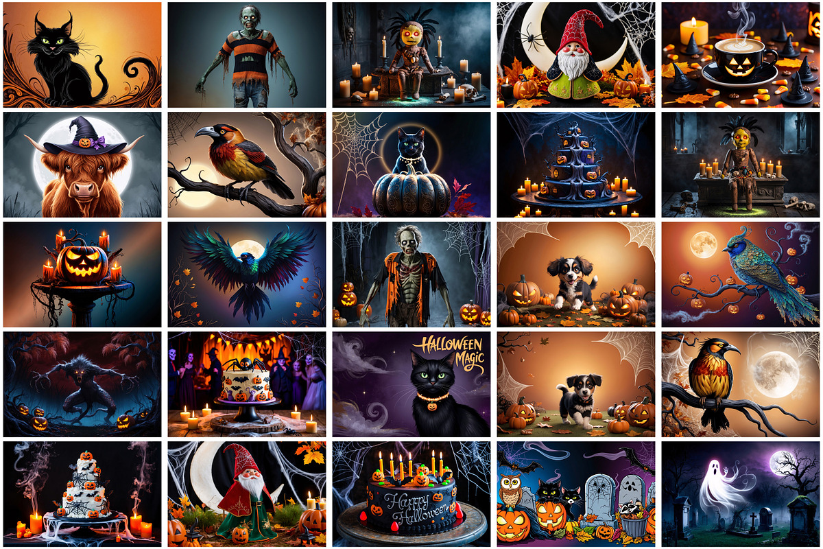 Halloween Background, a Background Graphic by Forhadx5 (Photo 8 of 14)