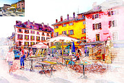 Aquarelleum Urban Sketcher Action, an Action Add-On by MRI STUDIO (Thumbnail 5 of 13)
