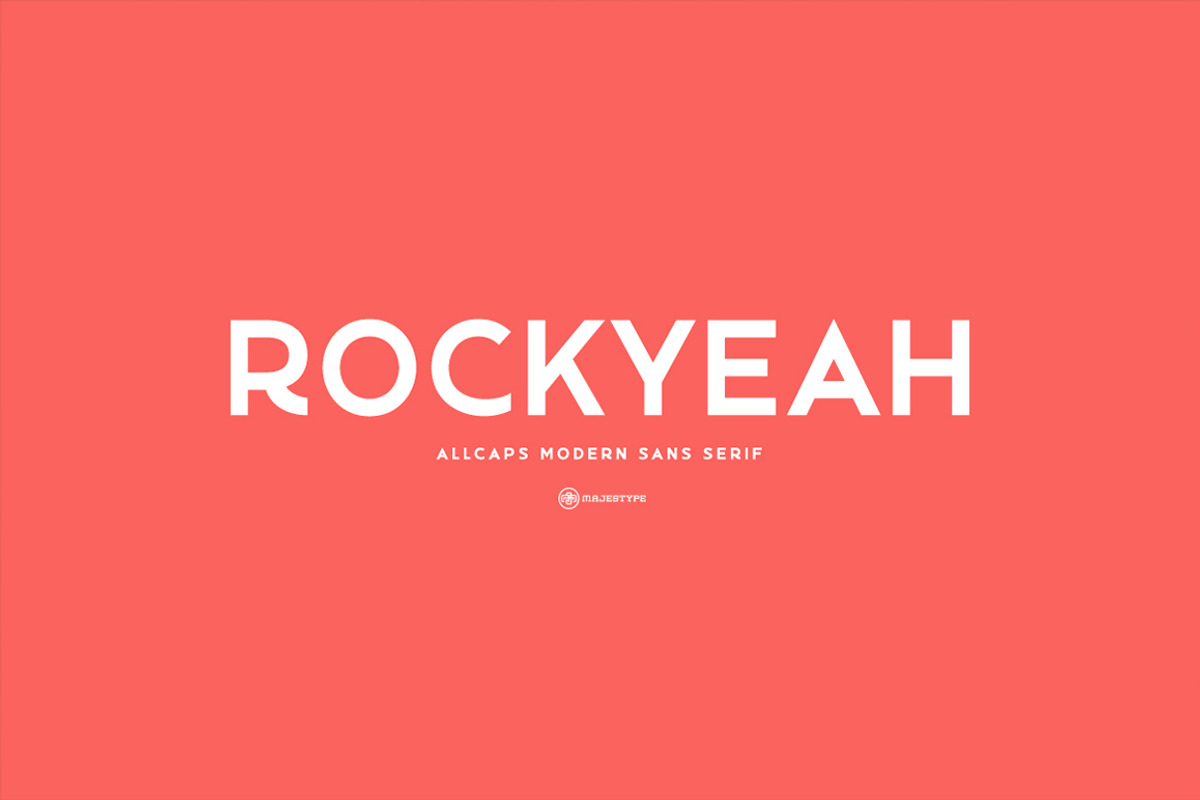 Rockyeah Sans - Modern Font