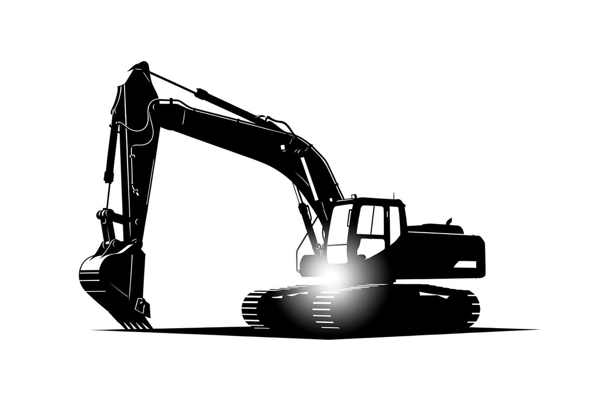 Excavator Construction Vector Bundle, an Illustration by Amazin_art (Photo 25 of 51)
