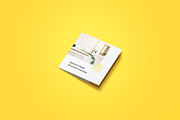 Square Trifold Brochure Mockup, a Product Mockup by Mockup Supper (Thumbnail 5 of 17)
