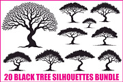 20 Nature Tree SVG Collection, an Illustration by Artivon (Thumbnail 1 of 21)