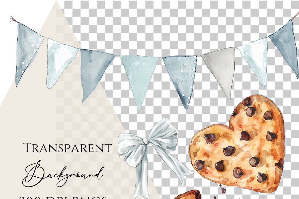 Chocolate chip, Milk And Cookies, a Food Illustration by Invite to Clipart (Photo 5 of 5)