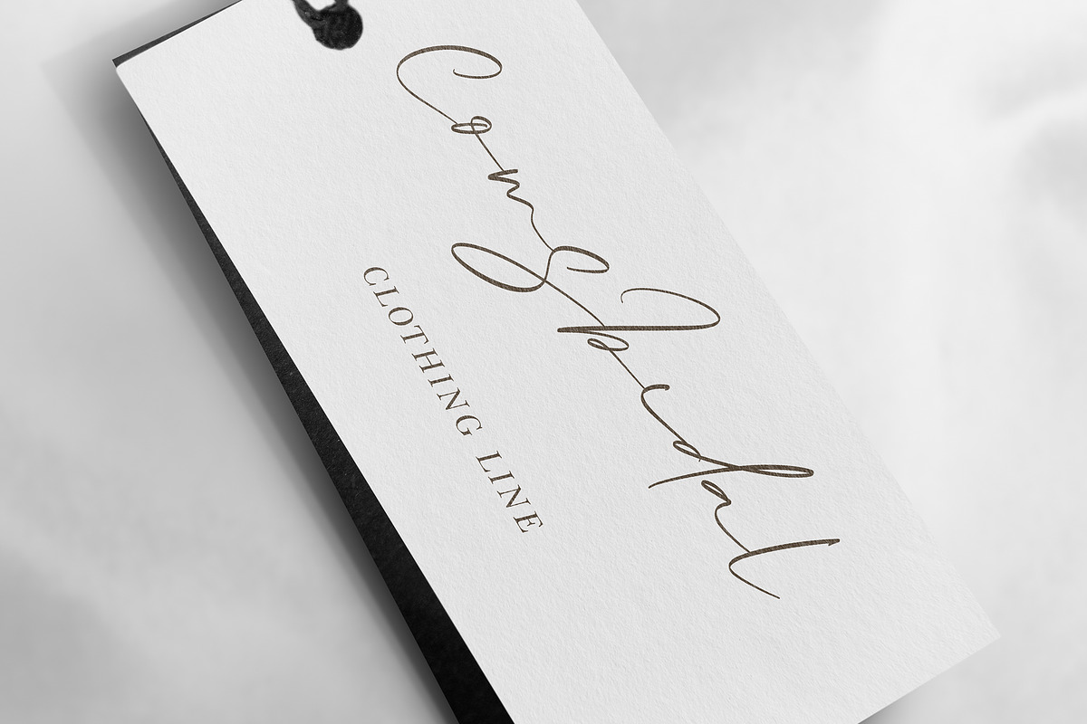 Nathaly Couple, a Handwritten Font by HATFSTUDIO (Photo 5 of 8)