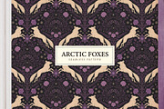 Arctic Foxes Seamless Pattern, a Pattern Graphic by Dina Mae (Thumbnail 5 of 15)