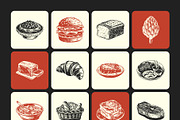 Vintage Food Illustration Set, a Food Illustration by Creative Stall (Thumbnail 7 of 8)