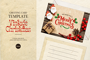 Christmas GREETING CARD CANVA TEMPLA, a Card Template by The Little Lily Studio (Thumbnail 1 of 5)