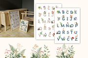 Woodland Forest fall animals clipart, an Animal Illustration by Pattern + watercolor (Thumbnail 4 of 13)