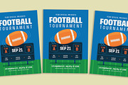 Football Tournament Flyer, a Flyer Template by Gumico Studio. (Thumbnail 1 of 3)