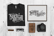 Blaze & Glory Typeface + Extras, a Blackletter Font by Zerowork Studio (Thumbnail 5 of 6)