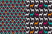 Set of 6 bright seamless patterns, a Pattern Graphic by SmartDesign (Thumbnail 2 of 3)