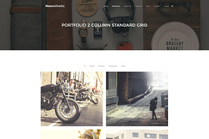 Neoesthetic - Creative Onepage