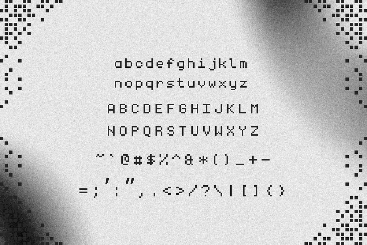 Patchcode - Monospace Computer Font, a Sans Serif Font by HipFonts (Photo 4 of 7)