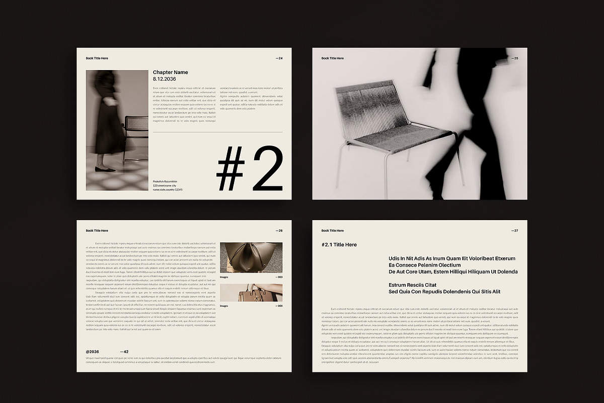 Editorial Magazine & Book Layout, a Magazine Template by TemplateFolio-Shop (Photo 9 of 21)