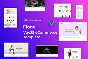 VueJS eCommerce Template - Flone