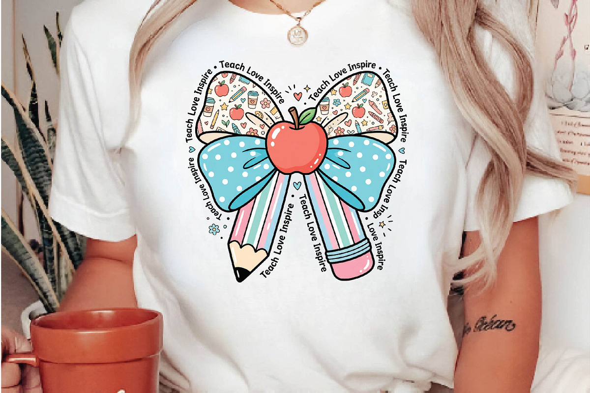 Retro Back To School Sublimation Bun, a Seasonal Illustration by DreamPrint404 (Photo 5 of 6)