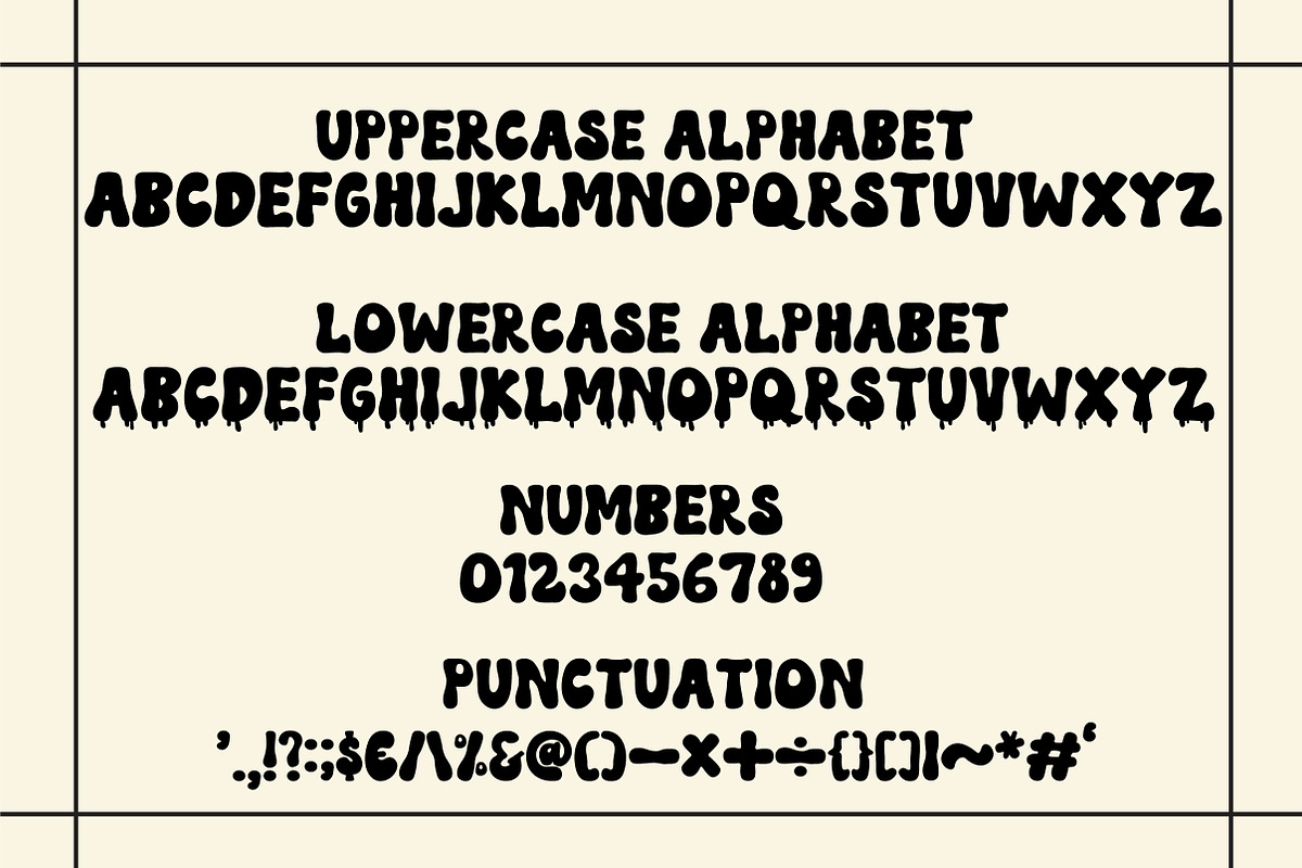 Spooky Season - Retro Font, a Handwritten Font by Mini_World (Photo 6 of 7)