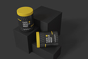 Protein Jar Mockup, a Product Mockup by MrLetters (Thumbnail 3 of 5)