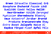 Mono Total–Monospaced Font Family, a Sans Serif Font by More Etc. Studios (Thumbnail 6 of 15)