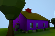 Low Poly House 2, an Architecture 3D Model by Midgardians (Thumbnail 3 of 14)