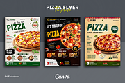 Pizza Flyer Template | Canva, a Flyer Template by ArtisticLand (Thumbnail 1 of 4)
