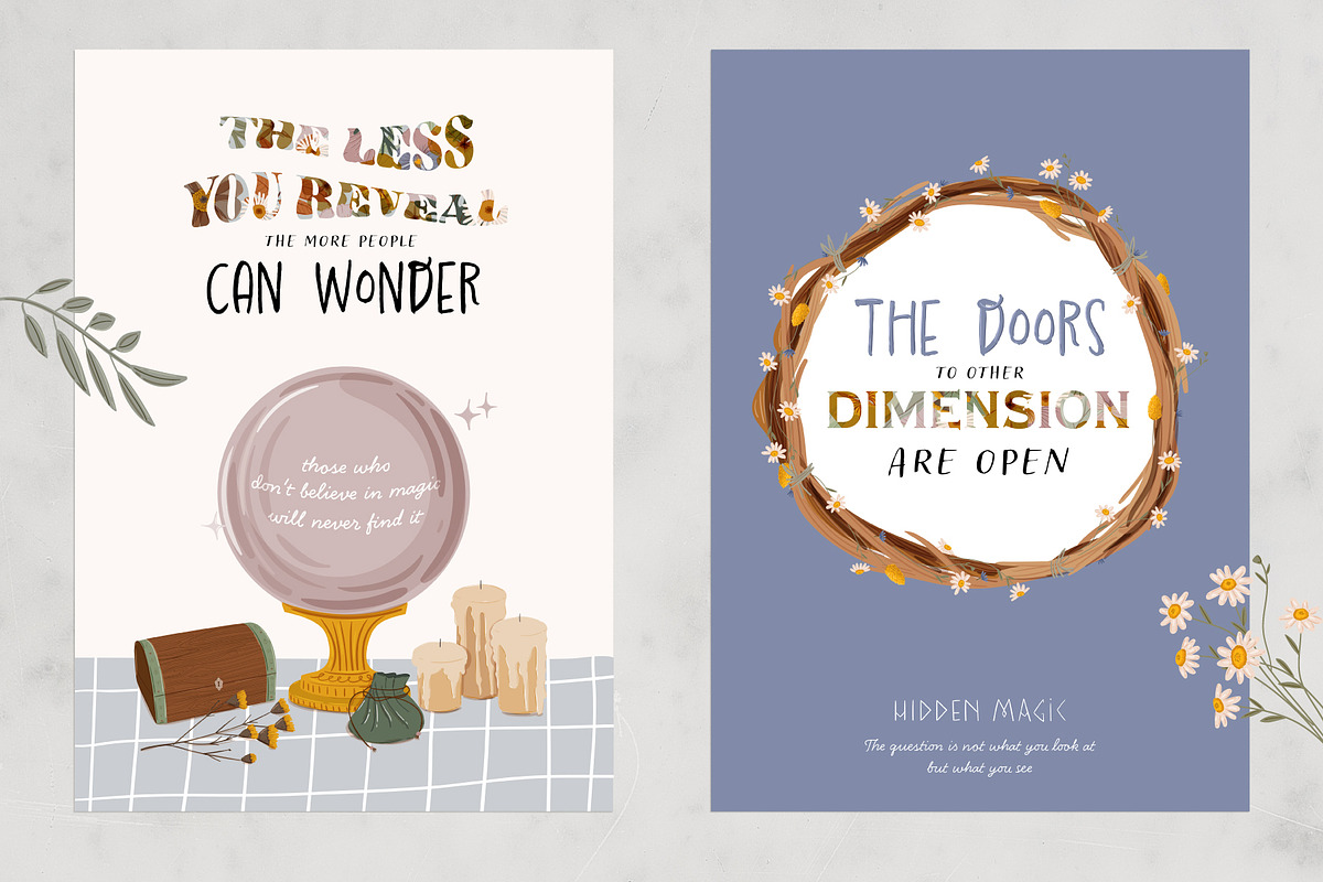 Woman Mystery & GRL Power BUNDLE, an Object Graphic by Ruslana Lubenets (Photo 38 of 123)