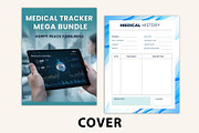 Medical Tracker Mega Bundle, a Stationery Template by Designmela01 (Thumbnail 10 of 10)