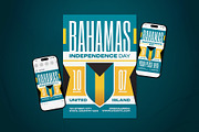 Bahamas Independence Day Flyer Set, a Flyer Template by The Good Store (Thumbnail 1 of 2)