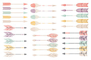 Vintage Girls Tribal Arrow Clipart, an Illustration by Amanda Ilkov (Thumbnail 4 of 4)