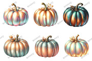 Halloween Pumpkin Iridescent Bundle, a Graphic by designcity5 (Thumbnail 3 of 5)