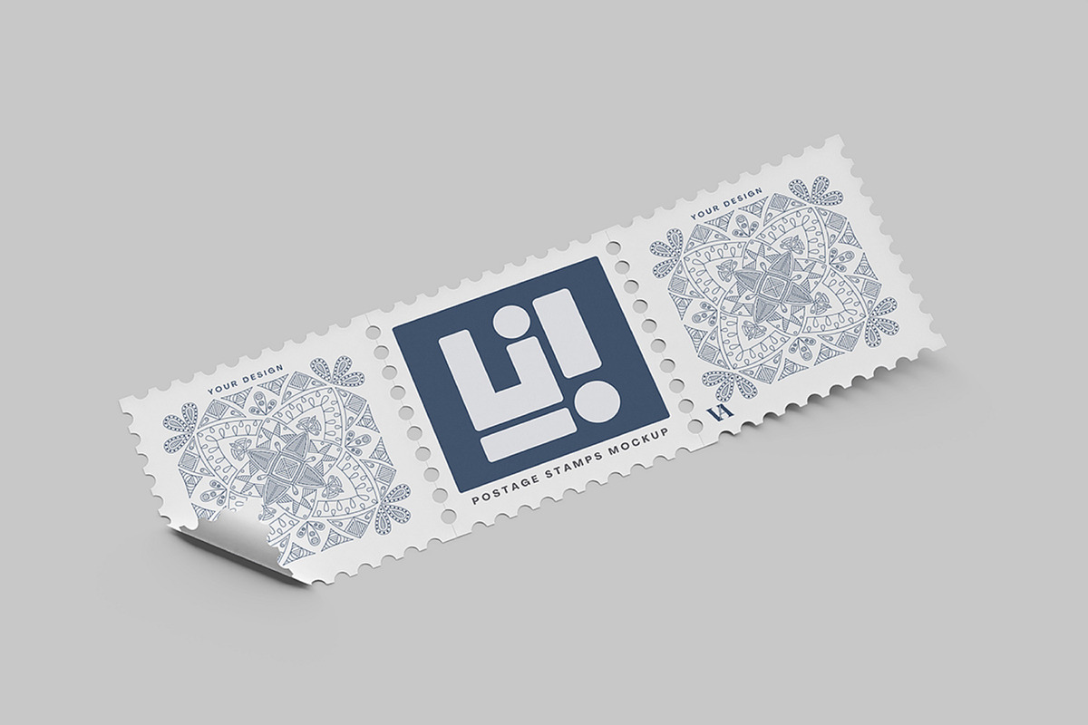 Postage Stamp Mockup, a Branding & Logo Template by Graphic_world89 (Photo 6 of 9)