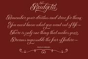 The Bridgeta, a Script Font by Nurul_kamal (Thumbnail 3 of 7)