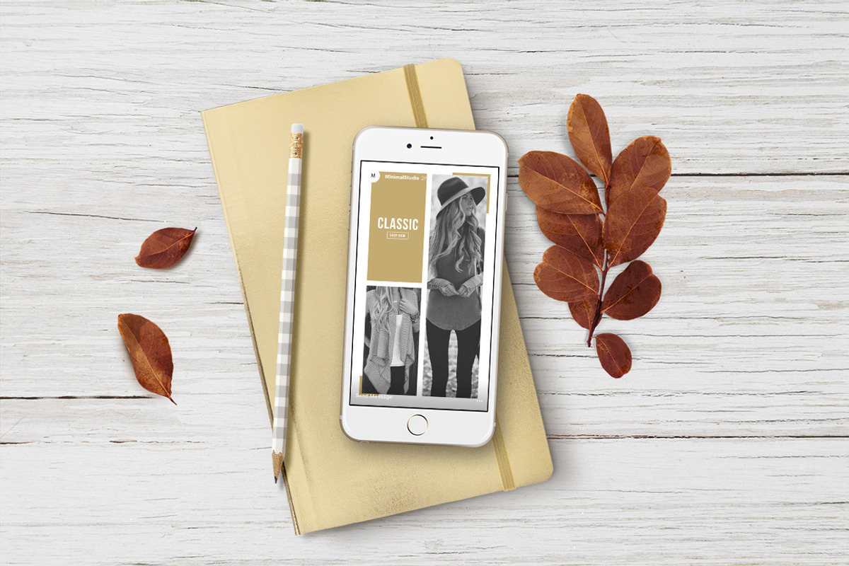 Fashion Instagram Stories V4, a Social Media Template by MinimalStudioCo (Photo 5 of 5)
