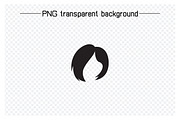 Hairstyle and Wig Icons Set, a Solid Icon by Designfour (Thumbnail 6 of 7)