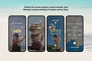 100 Summer Aesthetic Reels Templates, a Social Media Template by DigiPax (Thumbnail 5 of 10)