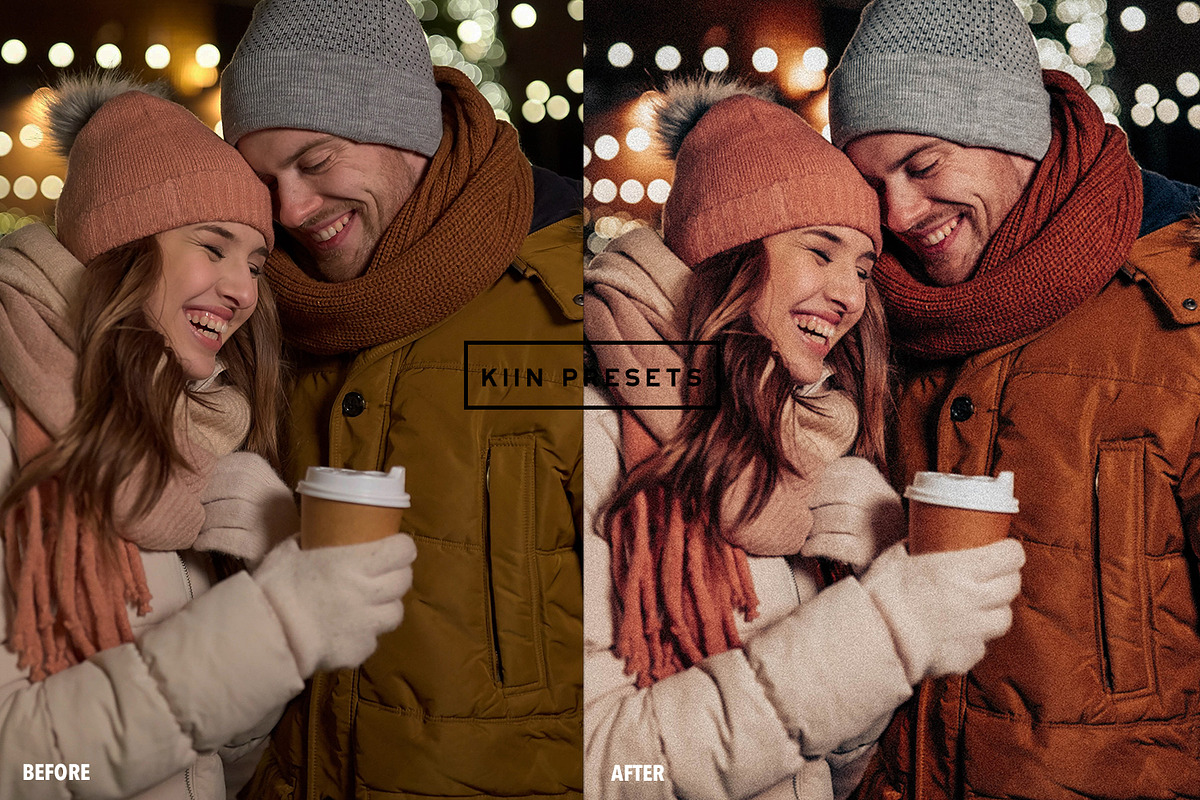 5 FESTIVE LIGHTROOM MOBILE PRESETS, an Action Add-On by KIIN Lightroom Presets (Photo 8 of 9)