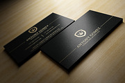 Simple Gold And Black Business Card, a Business Card Template by Marvel (Thumbnail 5 of 6)