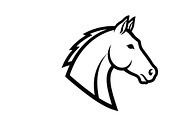 Elegant horse head wall decor design, an Illustration by Amazin_art (Thumbnail 5 of 25)