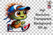Sea Turtle Sport Runner PNG Bundle, a Graphic by Clipart Bloom (Thumbnail 10 of 16)