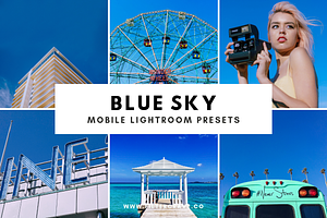 Blue Sky Mobile Lightroom Presets