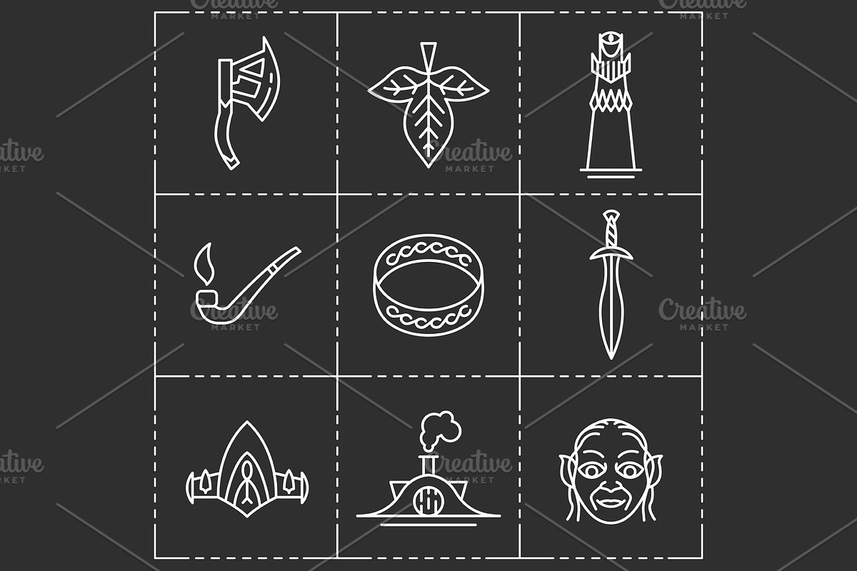 Fairytale and fantasy items., an Object Graphic by GlebTagirov (Photo 1 of 2)