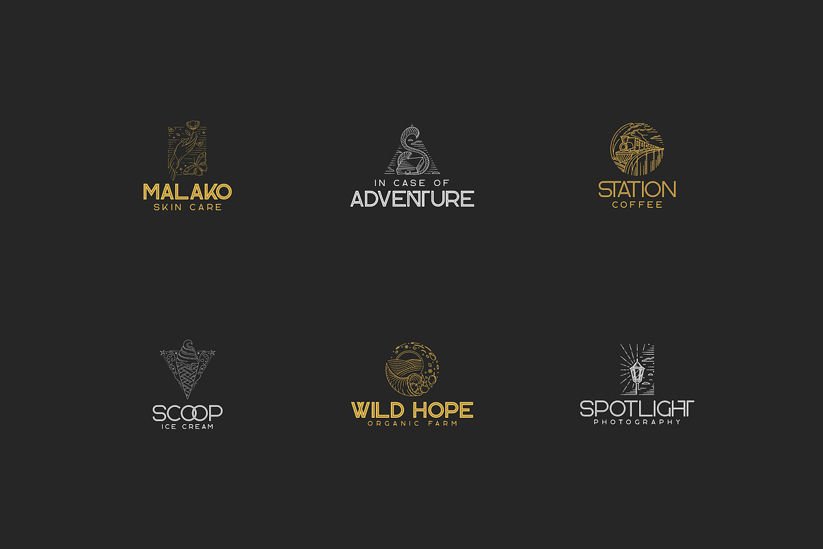 Kavo Inline | 3 fonts + 6 Logos, a Symbol Font by VP Fonts (Photo 3 of 11)