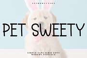 Pet Sweety, a Sans Serif Font by InermediaSTUDIO (Thumbnail 1 of 7)