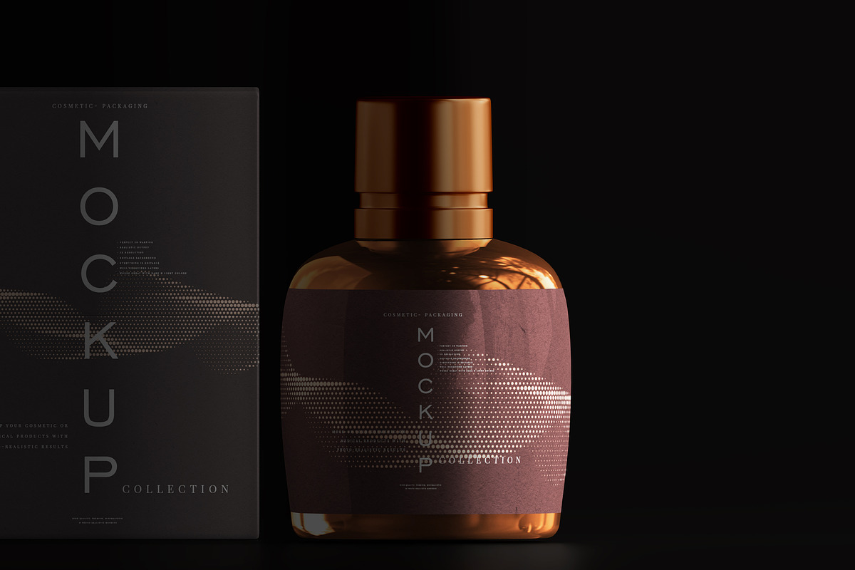 390+ Cosmetic Branding Mockup Scenes, a Cups & Container Mockup by pmvch (Photo 159 of 367)