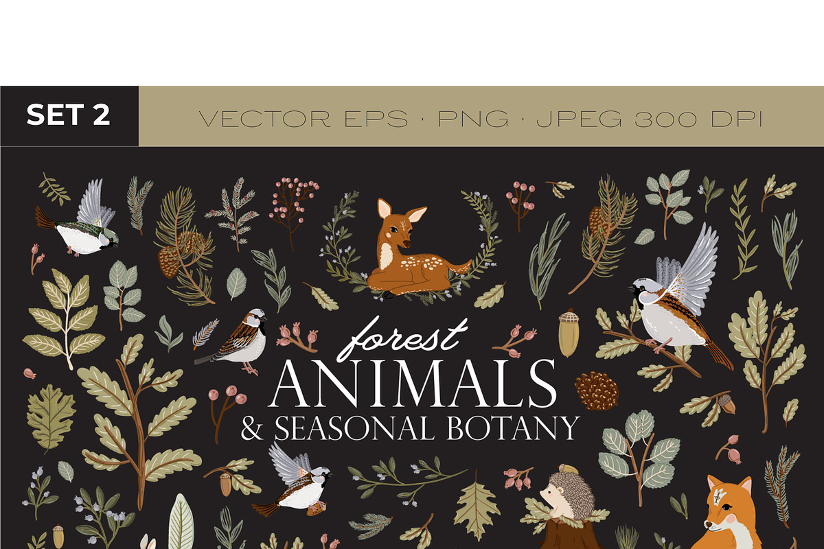 Seasonal Botany BUNDLE, an Object Graphic by Ruslana Lubenets (Photo 20 of 100)