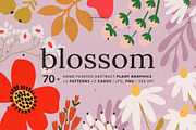 Floral Abstract Plant Graphics, a Decorative Illustration by likorbut (Thumbnail 1 of 8)