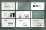 Brand Guidelines Template, a Presentation Template by UpSolution (Thumbnail 5 of 8)